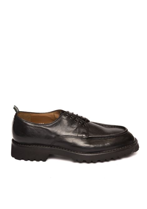 Black leather lace-up GREEN GEORGE | 1034MAREMMA-NERO